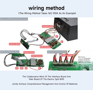 PACEex Smart <span class=keywords><strong>BMS</strong></span> 16S <span class=keywords><strong>48V</strong></span> 300A LiFePo4 Haushaltsenergiespeicher Strombegrenzung 20A mit WLAN Bluetooth - Product Image 5