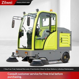 Sweeping Machine Industrial Factory Dust Workshop Dust Cleaning <b>Model</b> Car - Product Image 1