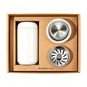 Taza de Viaje Carter Wide, Taza de Café de Viaje con Interior de Cerámica, Vaso para Té y Café que Mantiene el Latte Caliente o Frío - Product Image 1