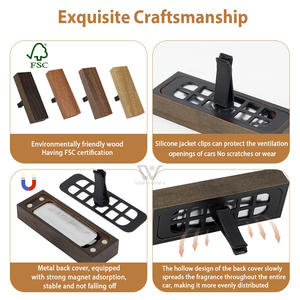 Sustainable Wood Premium Vent Clip Car <strong>Air</strong> <strong>Freshener</strong> for SUV <strong>BMW</strong> Fords - Product Image 3
