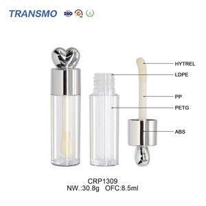 Envase de Brillo Labial y Rubor Líquido con Logotipo Personalizado, Envase de Rubor Líquido en Forma de Corazón de 7 ml, Envase de Rubor Cremoso para Maquillaje - Product Image 3