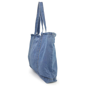 Custom Print Logo <strong>Blank</strong> Extra Large Vintage Canvas Beach Shopping <strong>Bag</strong> Designer Denim Shoulder <strong>Tote</strong> <strong>Bag</strong> Purse for Sale - Product Image 3