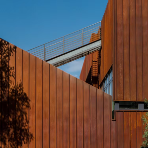 Panneaux muraux en acier corten et aluminium découpés au laser, résistants aux intempéries, style moderne, avec garantie de 5 ans - Product Image 1