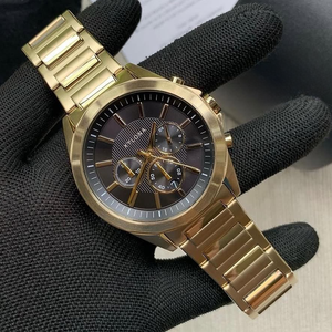 <span class=keywords><strong>Reloj</strong></span> Cronógrafo para Hombre de Alta Calidad con Esfera Interior a Rayas y Pantalla Analógica de Cuarzo Precisa - Product Image 6