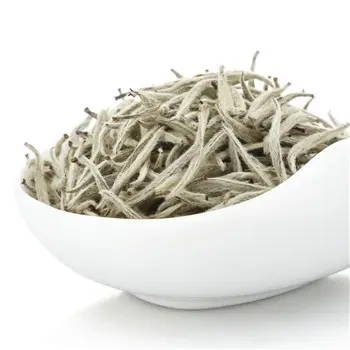 कार्बनिक सफेद चाय Baihao Yinzhen फ़ुज़ियान चांदी सुई सफेद चाय