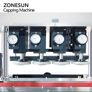 ZONESUN ZS-XG440B automatique en plastique vaporisateur bouteille Lotion pompe tête broche capsulage Machine pour pot shampooing bouteille vissage capsuleuse - Product Image 3