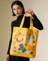 Sacs fourre-tout en toile pour femmes avec logo personnalisable, motif lettres, deux poignées, écologiques, réutilisables, lavables, sacs promotionnels pour le shopping