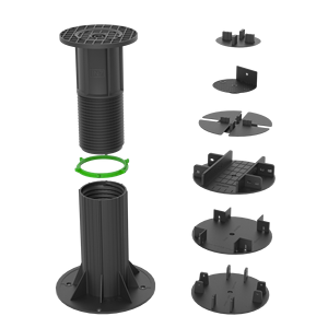 Sunsbuild Top-Rated Factory Direct Modern WPC Joist for Kitchen Decking <b>Flooring</b>-Eco-Friendly Durable Plastic Construction - Product Image 3