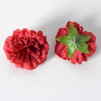 KEWEI T341 Fabricant Prix Oeillet Artificiel Tête de Fleur Soie Multi Couleur Mini Fleur Accessoires de Cheveux