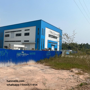 Fábrica de Foshan, Almacén de Gran Tamaño, Resistente al Viento, Anti-Presión, Económico, Estructura de Acero, Taller, Instalación Procesable - Product Image 3