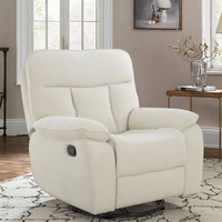 Planeur pivotant SX-81597-1 inclinable manuel tissu confortable meubles de maison Design moderne pour salon chambre bois