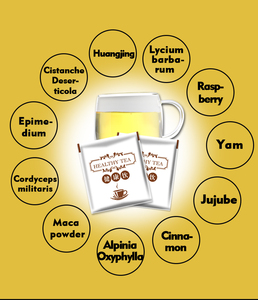 Té de Maca Orgánico Nutritivo <span class=keywords><strong>para</strong></span> los Riñones, Rico en Energía y Vitalidad, Mezcla Certificada ISO y HALAL, Empacado en Sobres y Caja <span class=keywords><strong>para</strong></span> <span class=keywords><strong>Hombres</strong></span> y Mujeres - Product Image 5