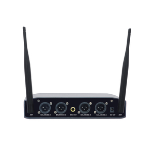 Micrófono Dinámico Portátil UHF con Conector XLR, Micrófono Inalámbrico Recargable de Mano con Eco para Karaoke, Bajo Precio para Conferencias - Product Image 3