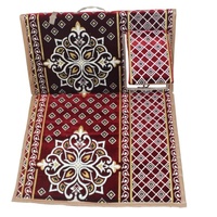 Chaise pliante traditionnelle arabe d'extérieur avec dossier réglable, chaise portable avec dossier