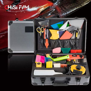 Outils de désherbage du vinyle, kit de racloir et de raclette pour l'installation de vinyle sur véhicule, kit de film teinté pour vitres de voiture, kit de vinyle pour voiture, outils d'emballage de voiture - Product Image 1
