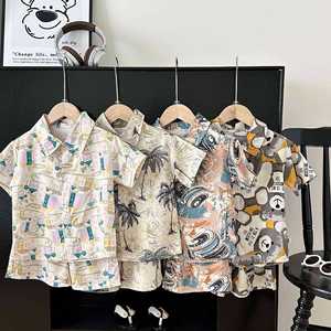 Camiseta Polo para Bebé, Primavera Verano, <span class=keywords><strong>Ropa</strong></span> Nueva, Traje de Camiseta de Manga Corta Informal, <span class=keywords><strong>Ropa</strong></span> Infantil, Edición Holgada y Moderna - Product Image 3