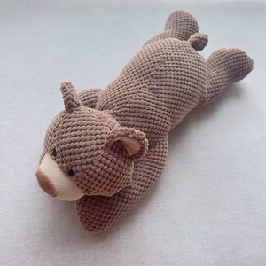 Juguete de oso azul ecológico de estilo de dibujos animados para perros y gatos Teddy Fadou Koki Golden Retriever Chai Dog hecho de algodón - Product Image 2