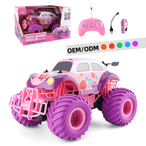 Coche de Control Remoto <span class=keywords><strong>Todoterreno</strong></span> de Juguete para Niños, Escala 1:18, 2.4g, con Ruedas Grandes Antideslizantes y Resistentes al Desgaste - Product Image 1