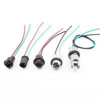 Adaptateur de douille rigide pour ampoule LED T10 W5W, connecteur de prise pour petite ampoule LED automobile, support de lampe de voiture T10