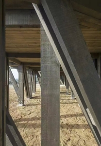 Casa prefabricada de madera personalizable moderna, techo plano y varios pisos para una iluminación natural excelente con valor artístico - Product Image 5