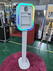 Nouveau 2026 Photobooth pour iPad 12.9 pouces avec imprimante intégrée, support et flight case pour mariages et événements - Product Image 5