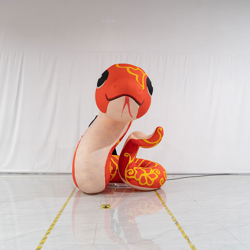 thumbnail image 2 of EKCREA 3 Inflatable Snake, 47in Fake Snakes, Pvc Pool Floats Snakes 2 of 11