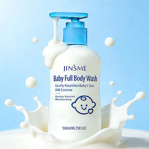 Champú y Gel de Baño para Bebés 2 en 1, 500 ml, con Glicerina y Vitamina B5, Hidratante y Limpiador Suave, Apto para OEM/ODM - Product Image 5