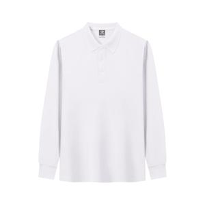 Polo brodé <span class=keywords><strong>bleu</strong></span> <span class=keywords><strong>royal</strong></span> unisexe Polos athlétiques pour femmes à manches longues pour hommes Kaos Pria Blank Juvenile T Printing Abordable - Product Image 2