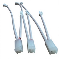 Connecteur personnalisé 2 broches mâle/femelle, faisceau de câblage avec connecteur JST, faisceau de câblage terminal mâle/femelle