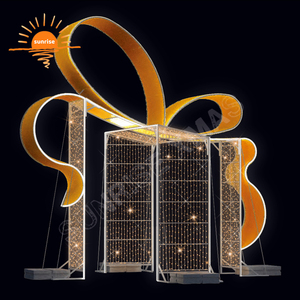 Decorazioni per il nuovo anno natale con motivo a stella luci commerciali enormi luci all'aperto illuminate per albero <span class=keywords><strong>di</strong></span> natale grandi decorazioni natalizie - Product Image 3