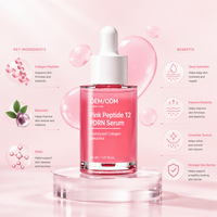 Sérum Ampoule Liquide Personnalisé à la Formule de PDRN de Saumon, ADN, Peptide Rose, Niacinamide et Glycérine pour Booster l'Élasticité et Réparer la Barrière Cutanée