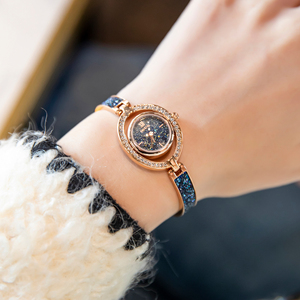 <span class=keywords><strong>Orologio</strong></span> <span class=keywords><strong>da</strong></span> Donna al Quarzo Stile Giapponese Ispirato al Sud-Est Asiatico; <span class=keywords><strong>Orologio</strong></span> <span class=keywords><strong>da</strong></span> Donna Coreano in Oro Rosa di Alta Gamma Resistente all'Acqua 30M - Product Image 3