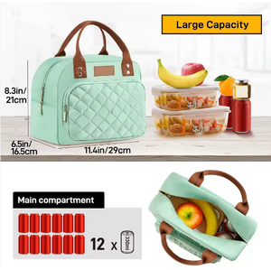 Sacs isothermes en polyester de haute qualité pour hommes, femmes et enfants, boîte à lunch fraîche et sac à glace, vente en gros - Product Image 3