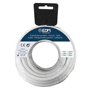 Avvolgitubo per tubo piatto da 25 m, 3 g, 1,50 mm, colore bianco, ideale per irrigazione e trasferimento di liquidi. - Product Image 1