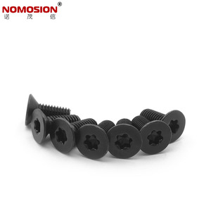 สกรูหัวจม NOMOSION KM5x12 สีดำออกไซด์ คลาส 12.9 เหล็กกล้าคาร์บอน เกลียว UNC - Product Image 1