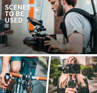 NEEWER ST15 Bras Magique à Friction 5,9 Pouces (15 cm) Double Vis 1/4 Pouce Charge Maximale 2 kg pour Flash, Microphone, Moniteur, Cage SmallRig