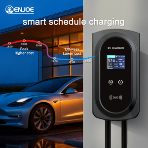 Pengisi Daya Mobil Listrik Wallbox Langsung dari Pabrik 7kw 11kw 22kw Tipe 2 Plug Dukungan RFID WiFi Kotak Pengisian Daya Rumah Pintar AC - Product Image 4