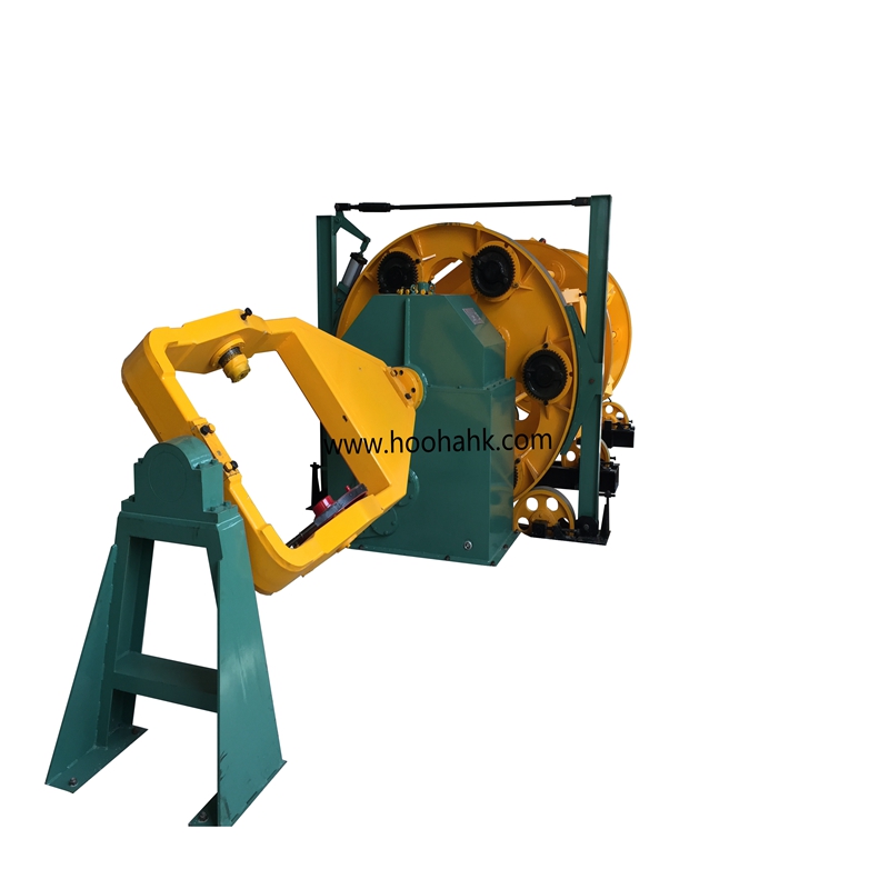 Bow Type Cable Laying Up Machine For Big Section Electrical Cable Manufacturing
