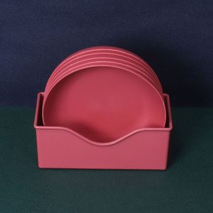 Kitchen Microwave Round Dishes <b>Dinner</b> Unbreakable Set Pp Wheat Straw Biodegradable Food Plastic Plates - Product Image 6