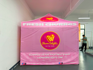 Продавец еды палатка на заказ, горячая Распродажа, 10 х10, всплывающий навес, рекламная наружная рекламная палатка для беседок - Product Image 3