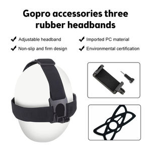 Correa para la <span class=keywords><strong>cabeza</strong></span> para Gopro Hero 10 9 8 7 6 Accesorios <span class=keywords><strong>de</strong></span> cámara Clip para teléfono móvil Fix para <span class=keywords><strong>iPhone</strong></span> 13 12 <span class=keywords><strong>11</strong></span> Xiaomi Samsung Huawei - Product Image 3