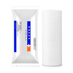 Pansement en gaze médicale stérile blanc, 1 rouleau, pour soins des plaies, usage général - Product Image 1