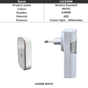 Sonnette de porte multifonctionnelle pour la maison, téléphone de porte audio, prix d'usine, sonnette de porte intérieure en option, prise US EU UK, <span class=keywords><strong>carillon</strong></span> de sonnette - Product Image 3