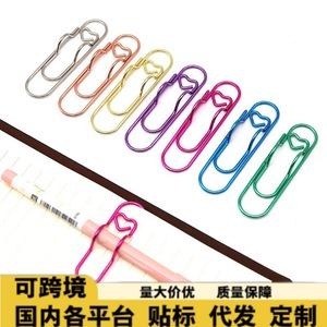 Metal <b>Pen</b> Clip 75mm <b>Gold</b> Blue Green Rose <b>Gold</b> Fuchsia Silver Purple Notebook Holder Office Stationery Accessory - Product Image 5