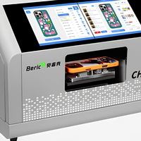 Printer UV Flatbed Industri Beric Mini Ukuran A5 untuk Casing Ponsel & Kotak Hadiah dengan Printhead I3200U1HD Garansi 2 Tahun