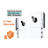 Inverter Hybrid Split Phase SRNE 12kW SEI UPRO 120V/240V Off-Grid / On-Grid untuk Penyimpanan Energi Surya HEBP48120U240-pro