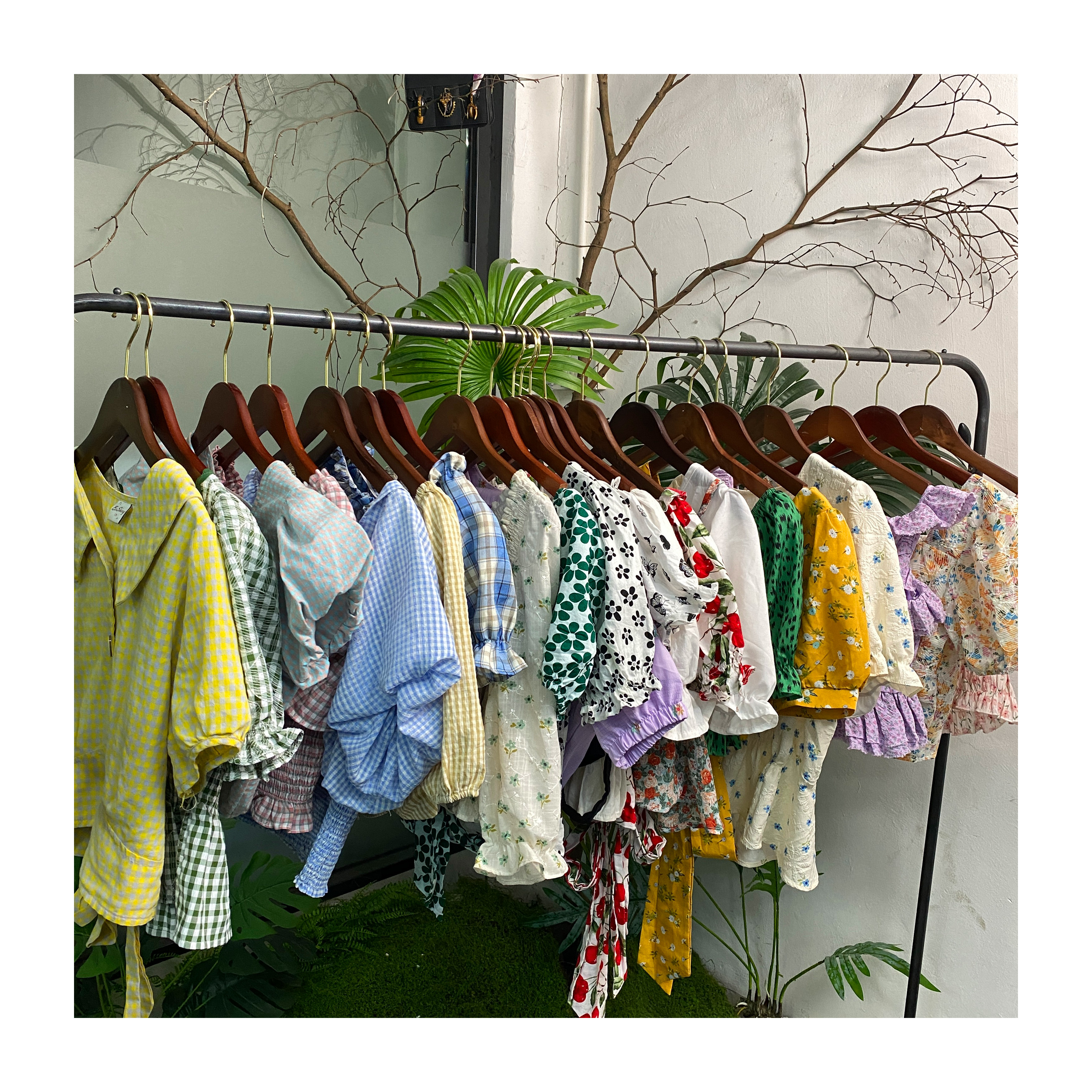 Вторая ручная одежда высокого качества Женская хлопковая блузка для африканского рынка