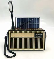 Radio M-535BT-S Tragbarer Solar-Digital-Weltempfänger Notfall-Funkgerät MP3 USB Portatiles Aufladbares AM/FM/SW-Radio