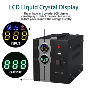 Nupart Chất lượng cao AVR thông minh duy nhất giai đoạn tự động điều chỉnh điện áp 500W đến 5KW AC thông minh điều khiển điện áp - Product Image 2