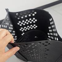 Geocelda de HDPE negra de 6 pulgadas de profundidad para estabilización de caminos, patios, pasillos, estacionamientos de RV, pendientes y jardines